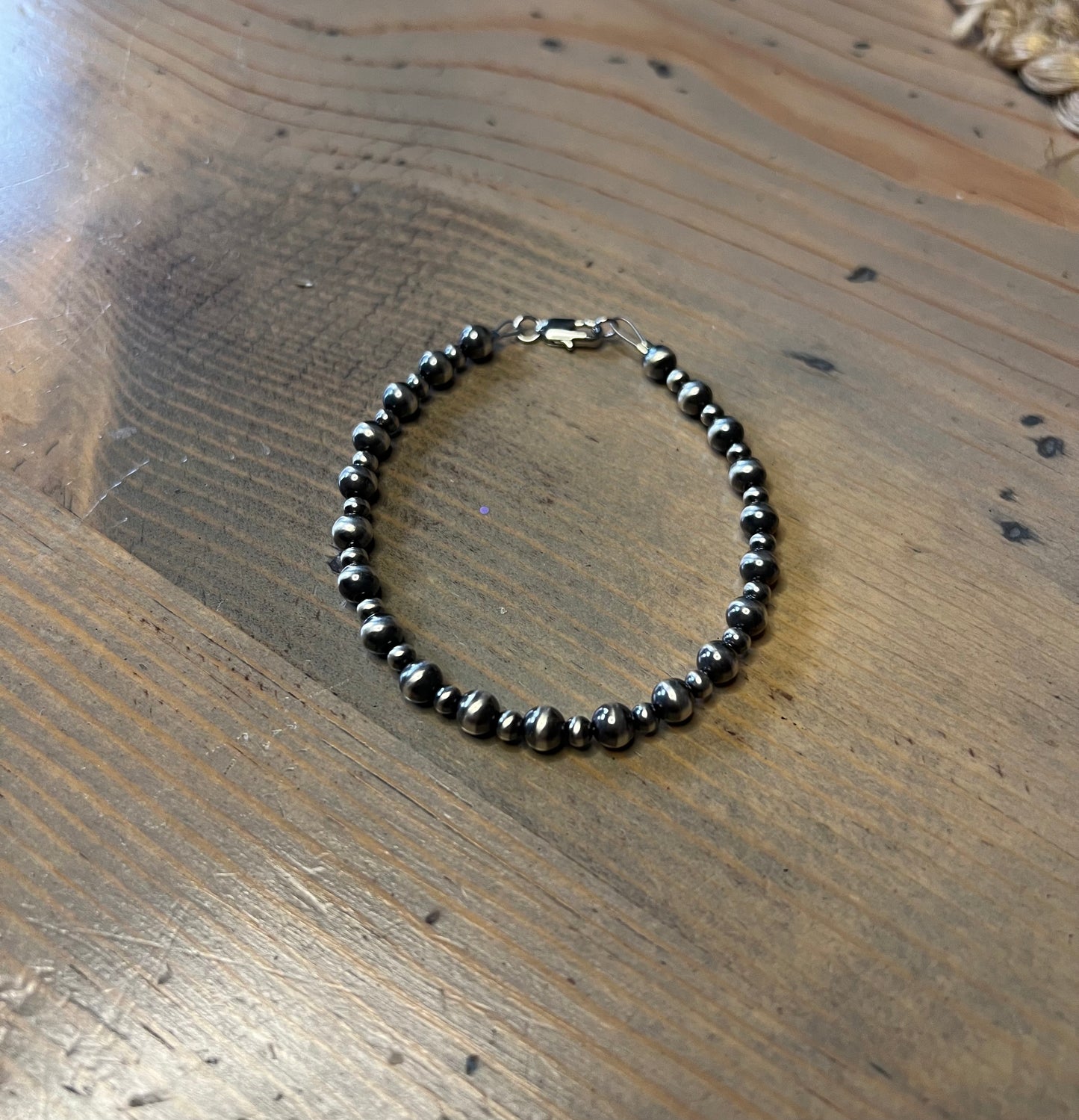 Sterling Pearl Bracelet