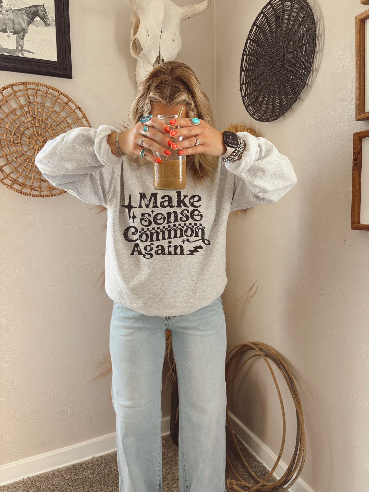 COMMON SENSE CREW or TEE
