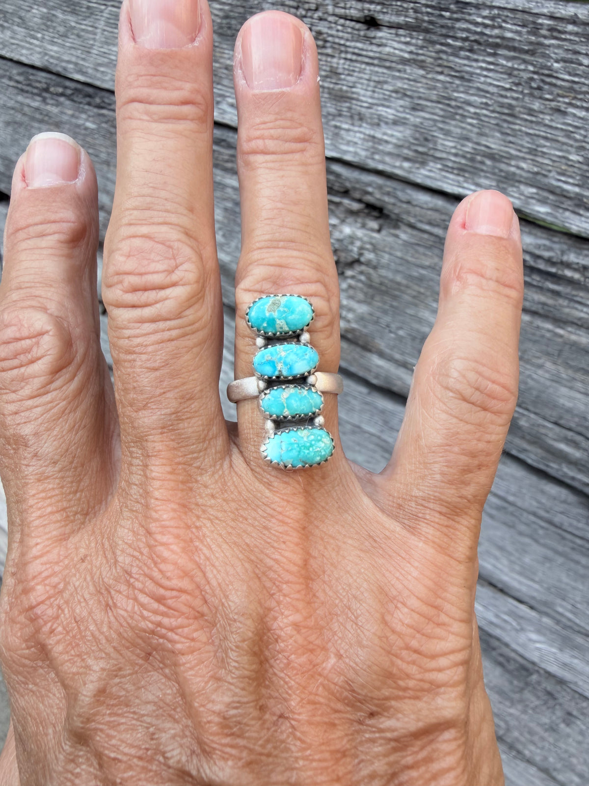 White Water Adjustable Stack Ring