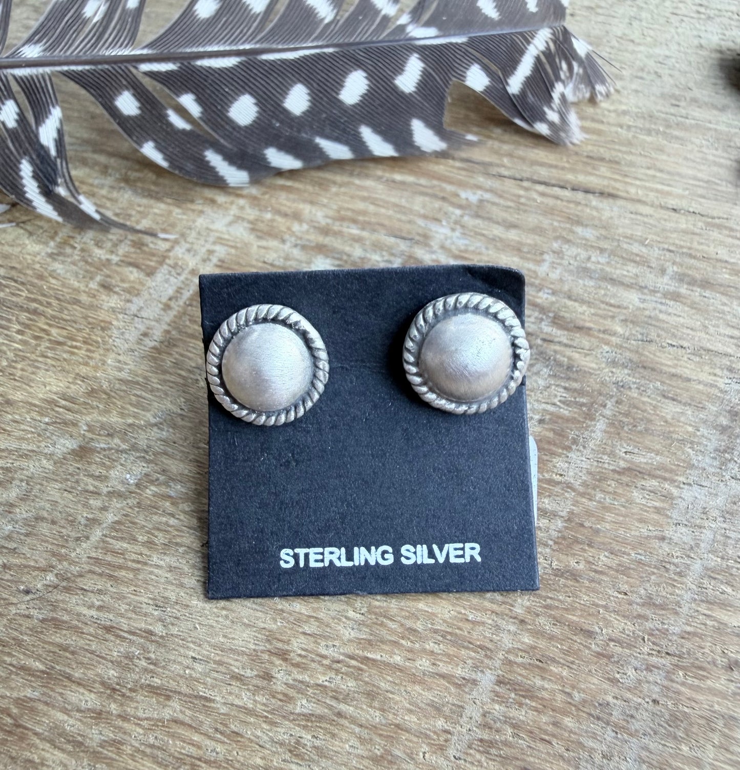 Sterling Silver Stud Earrings