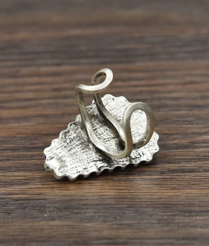 750238, Turquoise Adjustable Ring