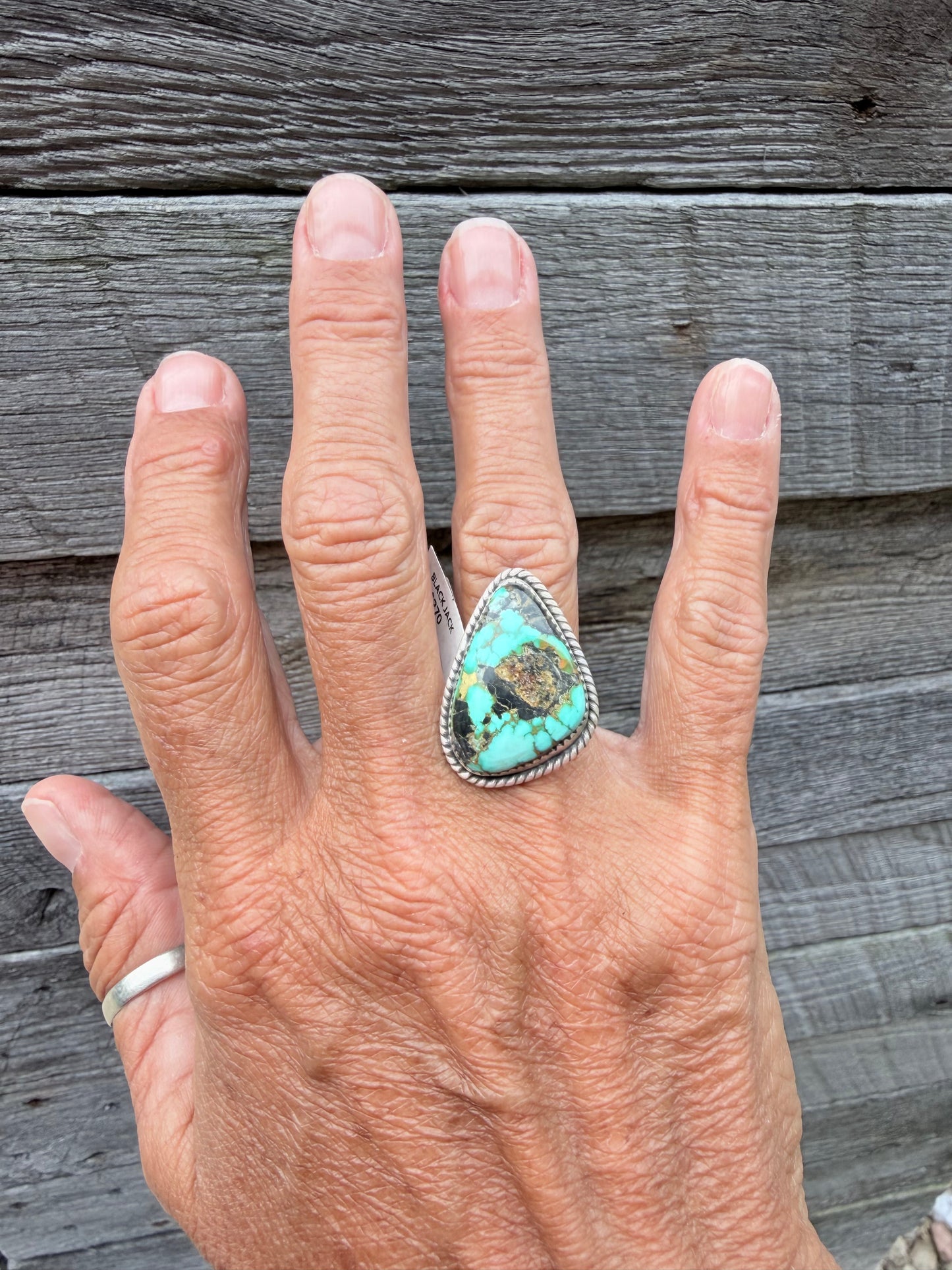 Black Jack Ring-Adjustable