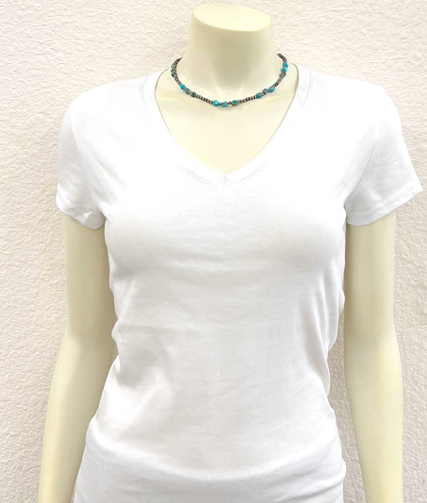 738569, Handmade Gemstone Necklace