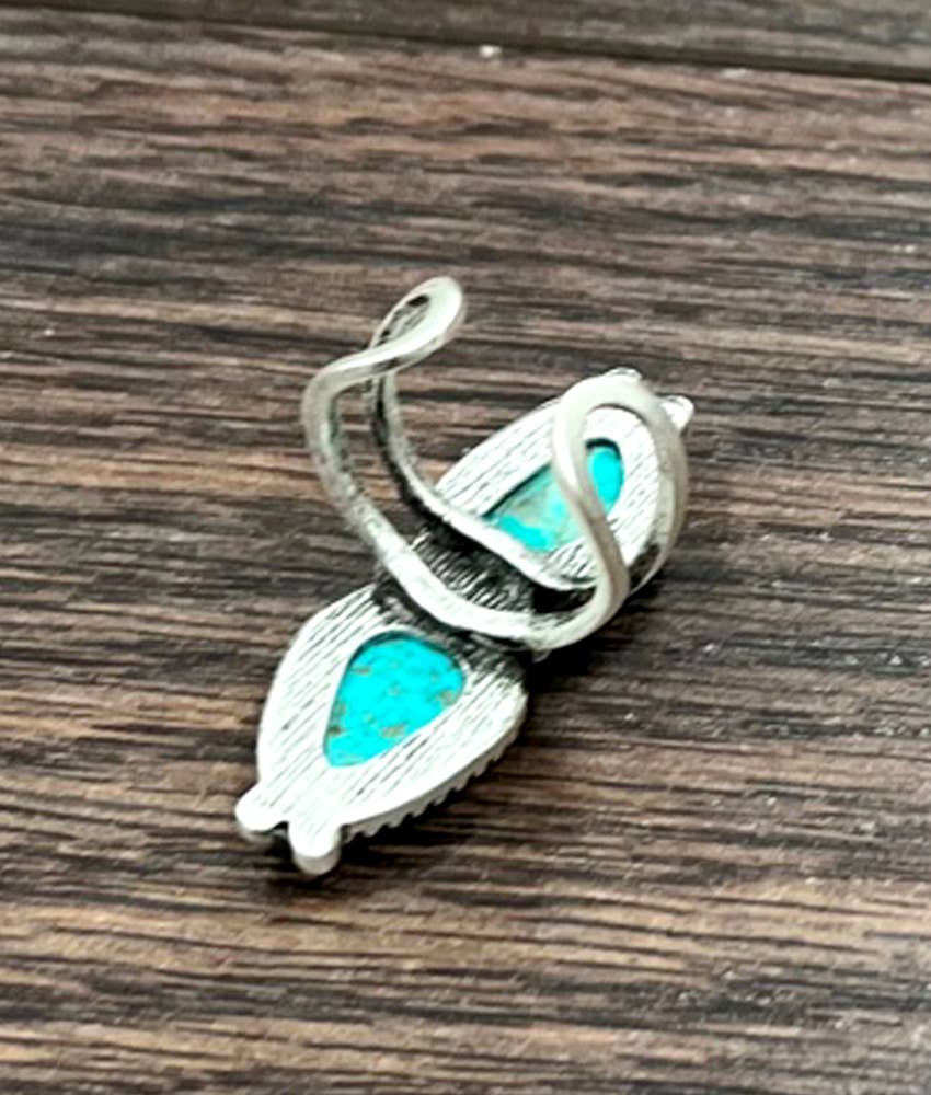 750456, Turquoise Adjustable Ring