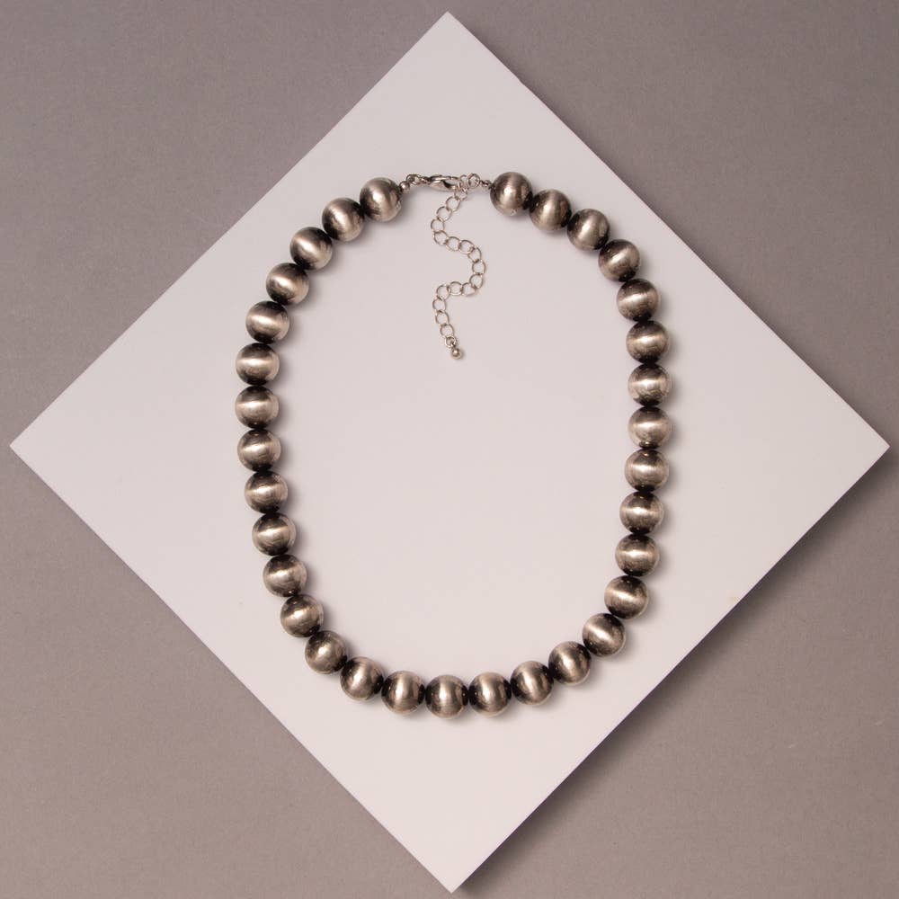 Western 14MM Pearl Beaded Necklace