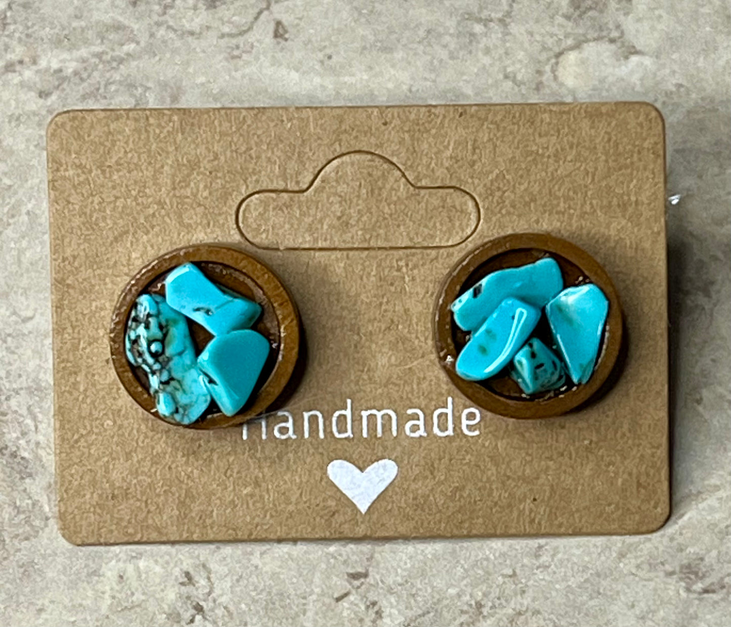 Turquoise Stone Earrings
