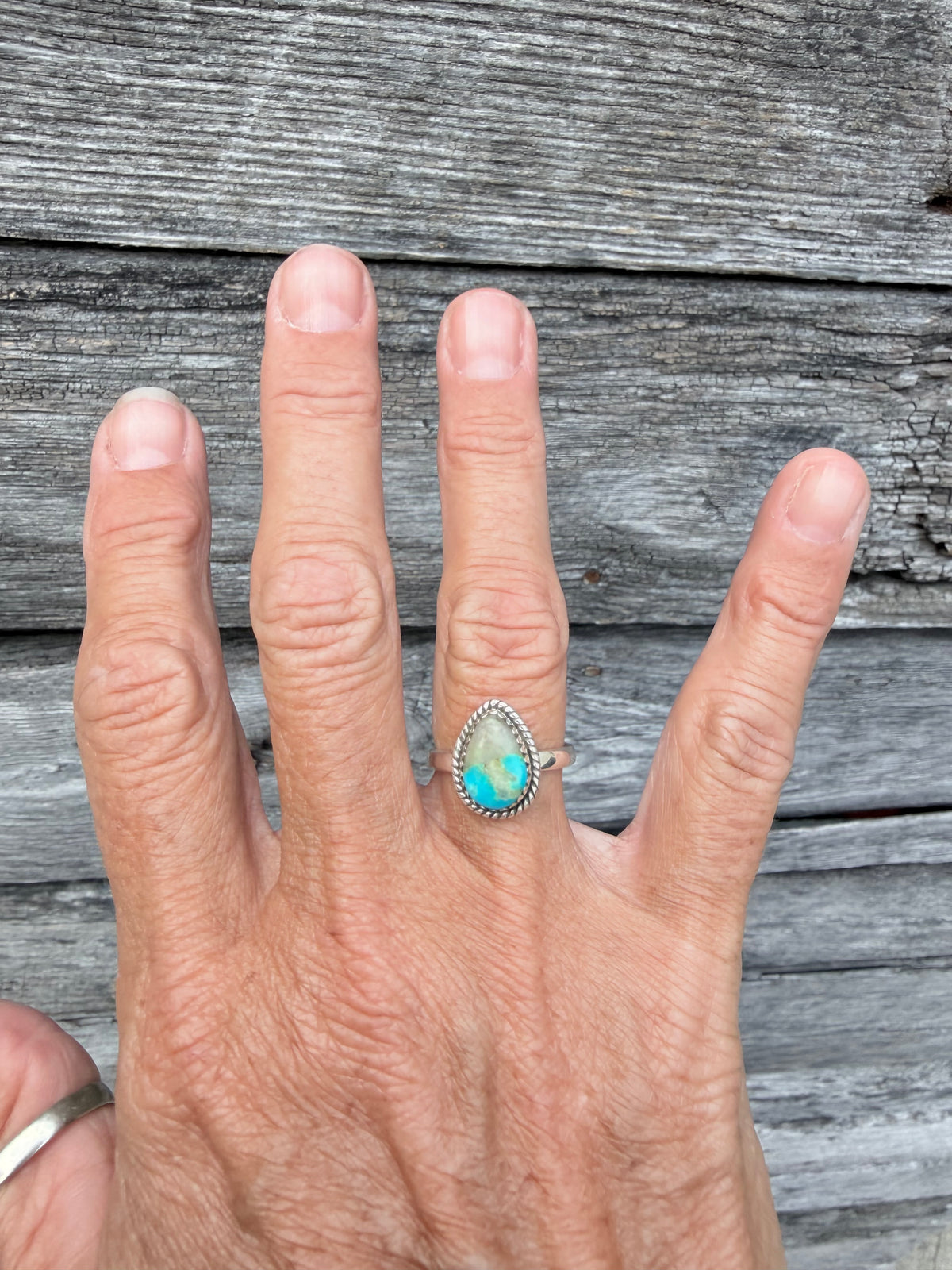 Kingman Turquoise Sterling Silver Ring