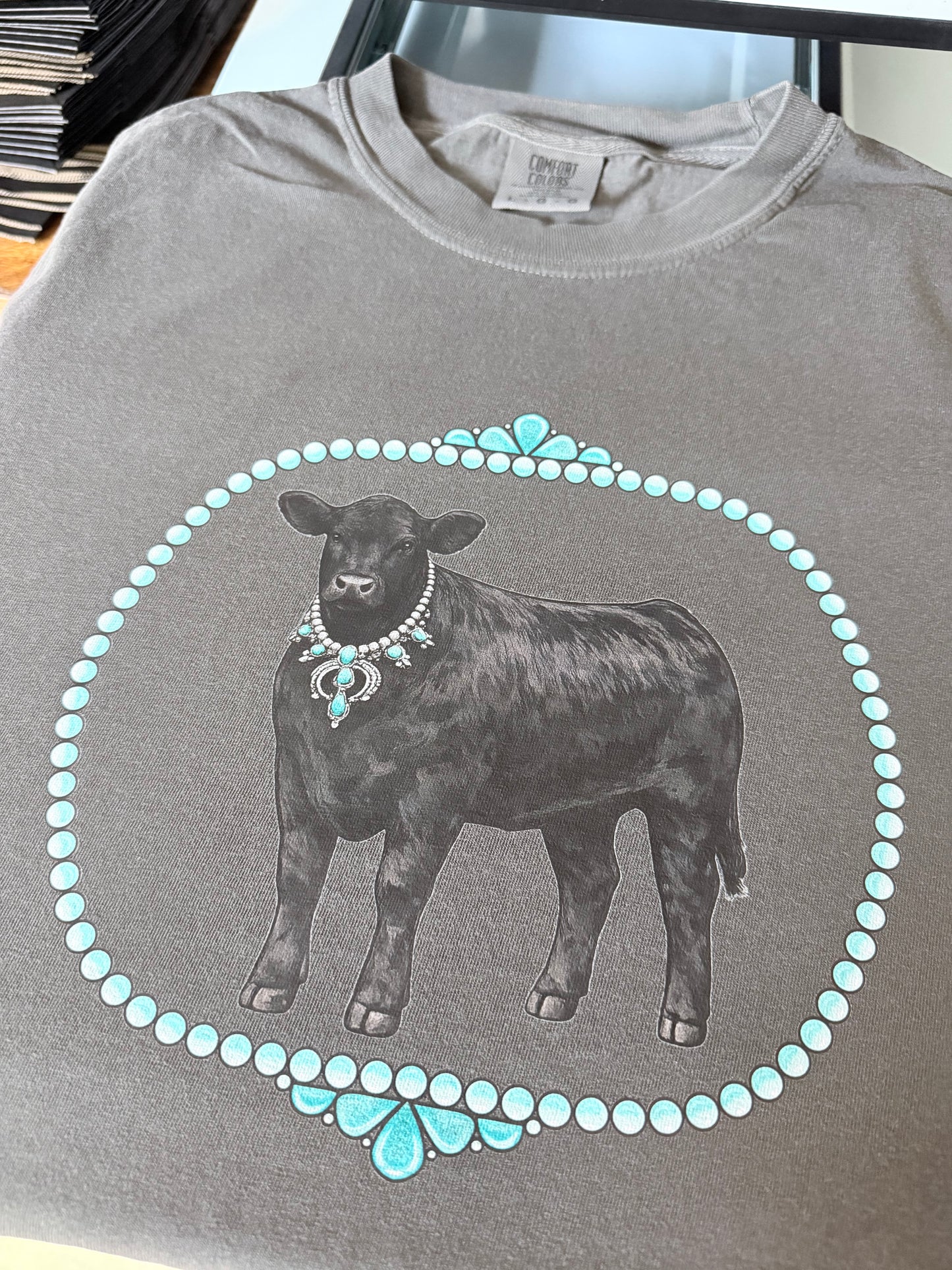 Blinged Out Angus Tee