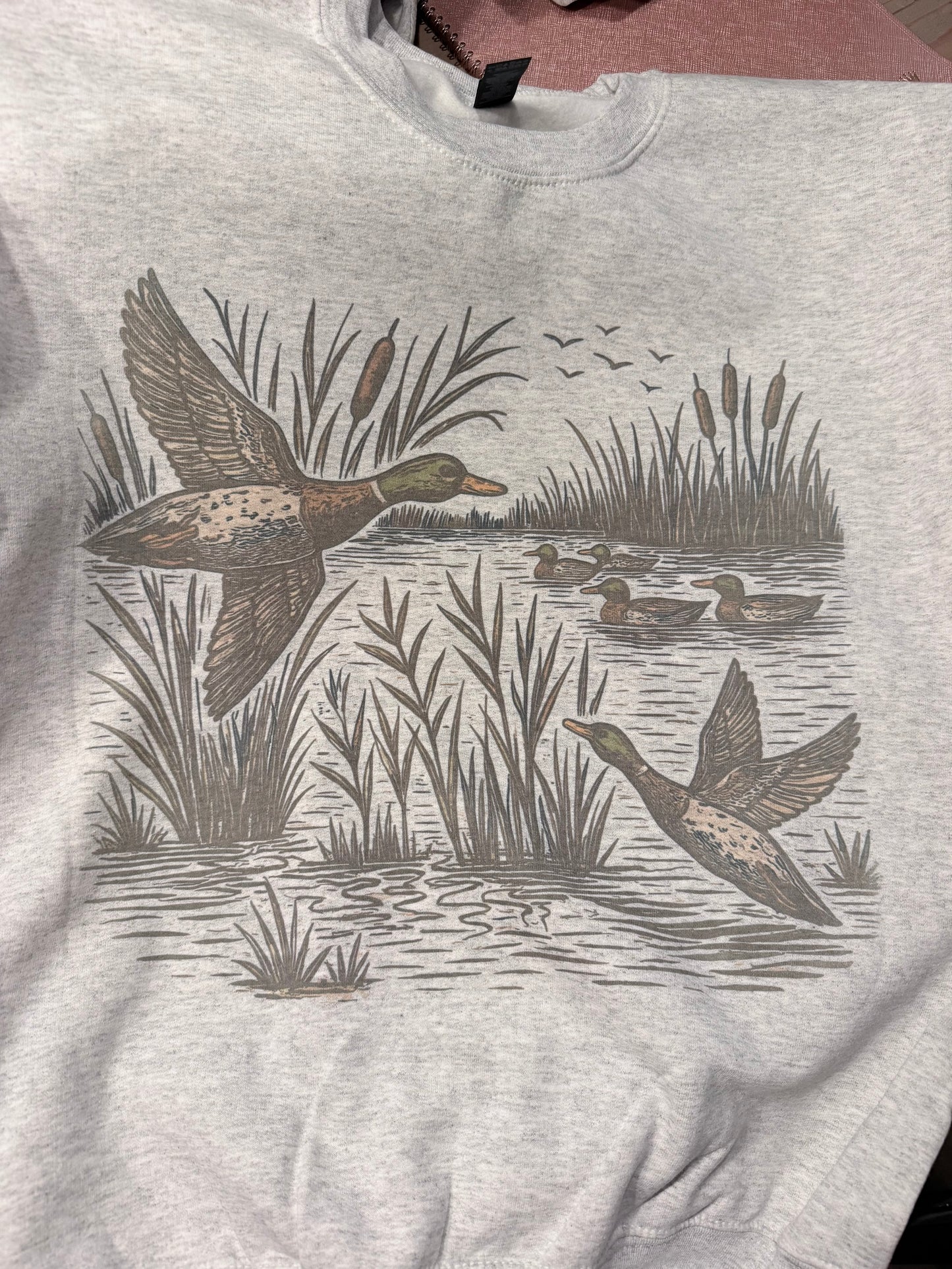 Vintage Brown Duck Crew