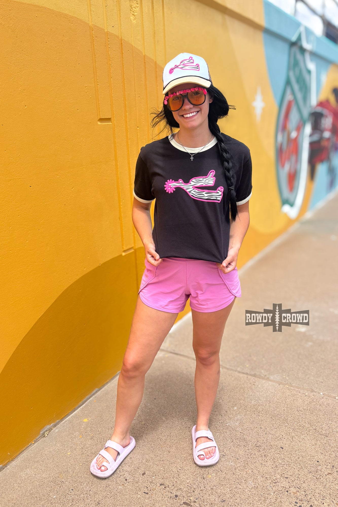 ZEBRA Wild Ride Ringer Tee