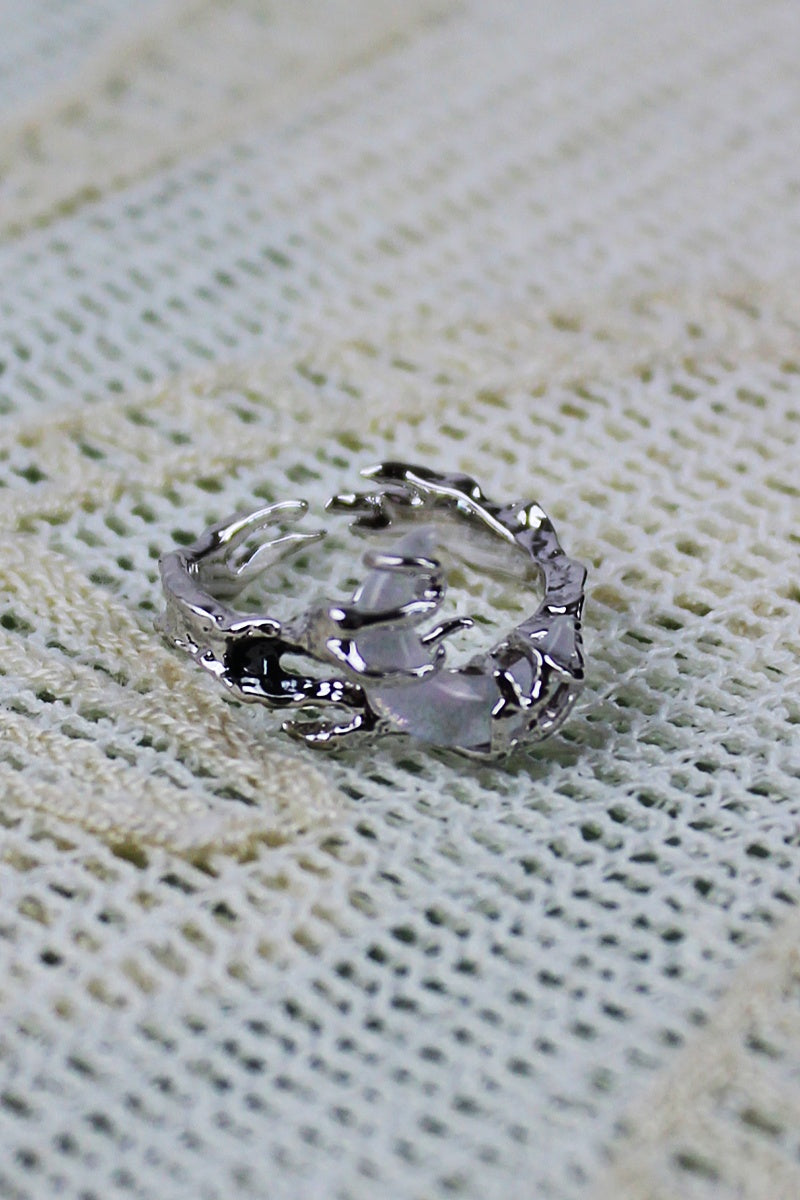 Celestial Moon Nugget Rings – Minimalist Cosmic Jewelry 🌙✨