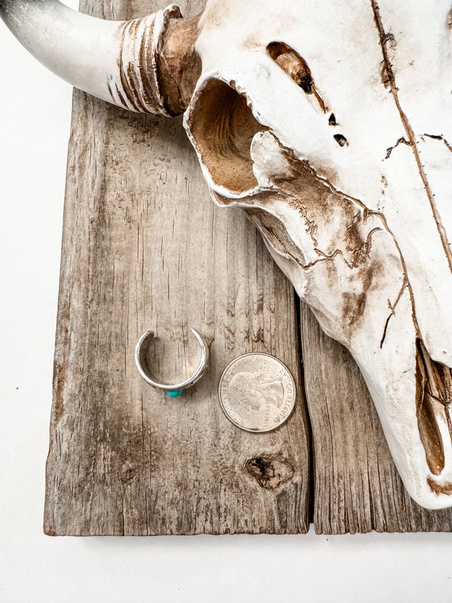 Western Aztec Cuff Ring