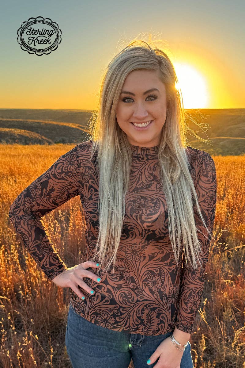 Country Road Mesh Top