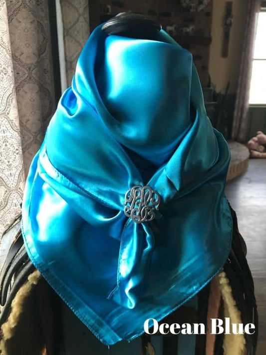 Ocean Blue Wild Rag