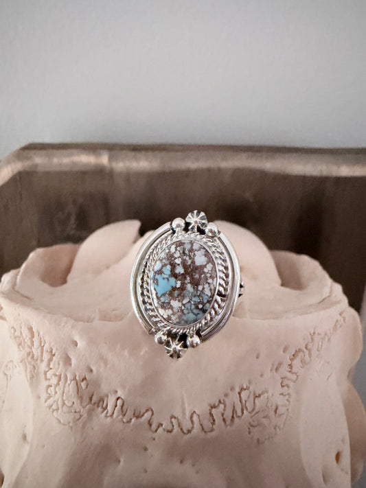 Native Made By Samuel Yellowhair Golden Hills Ring