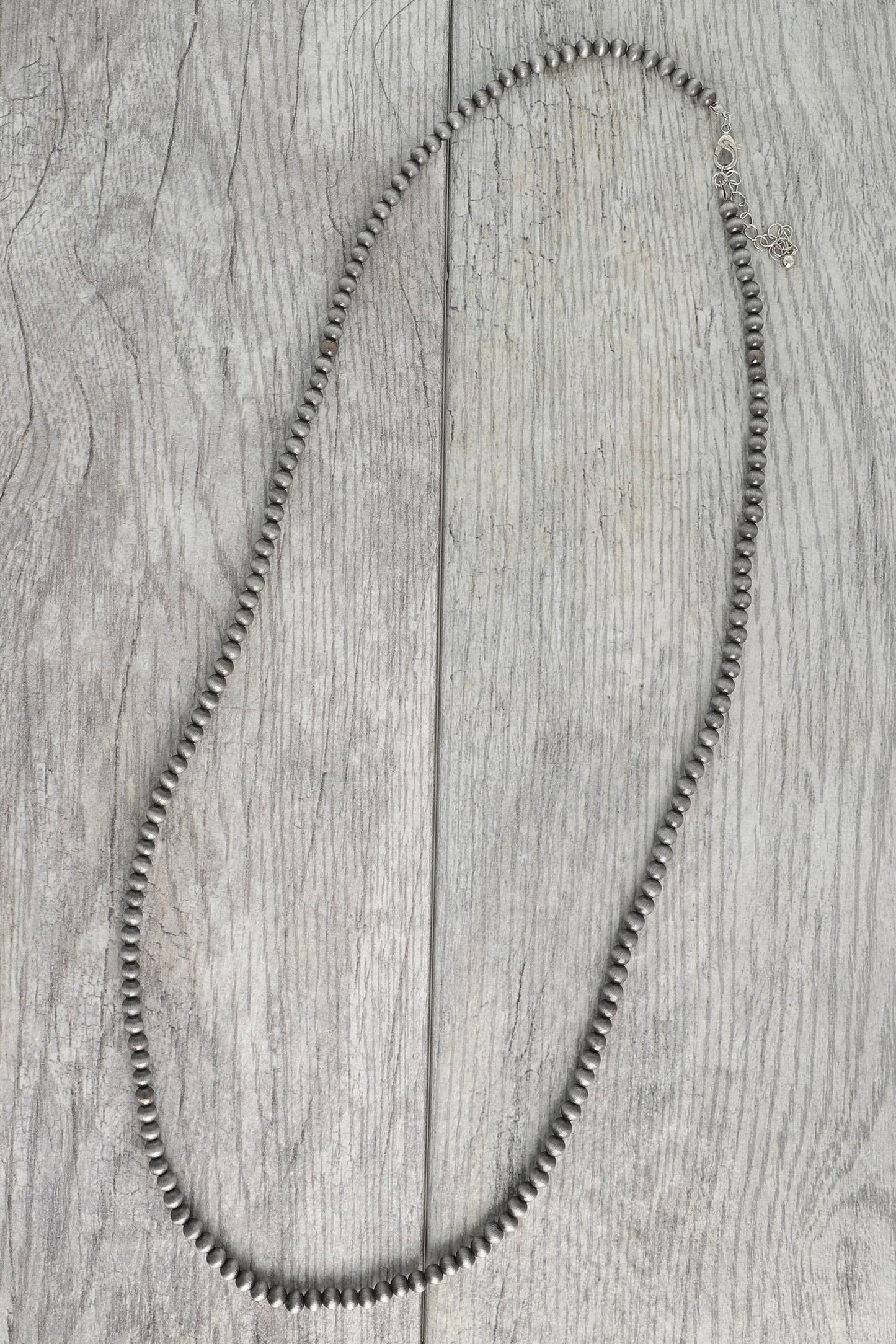 Western Pearl Beaded Long Necklace