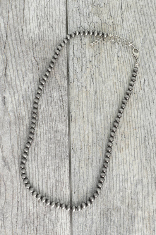 Western Pearl Beaded Necklace