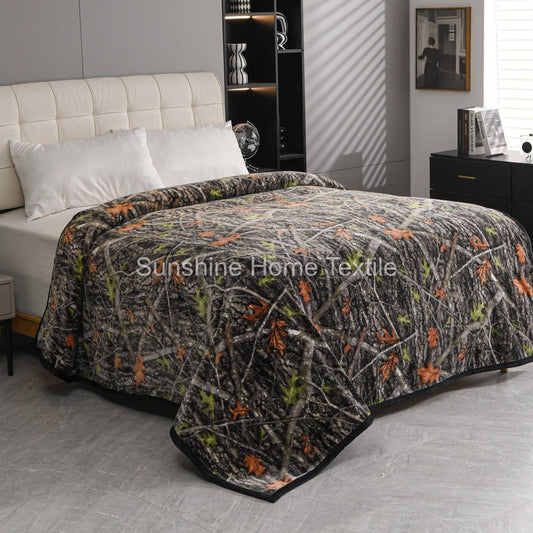 Camouflage  King Size Super Soft Plush Blanket