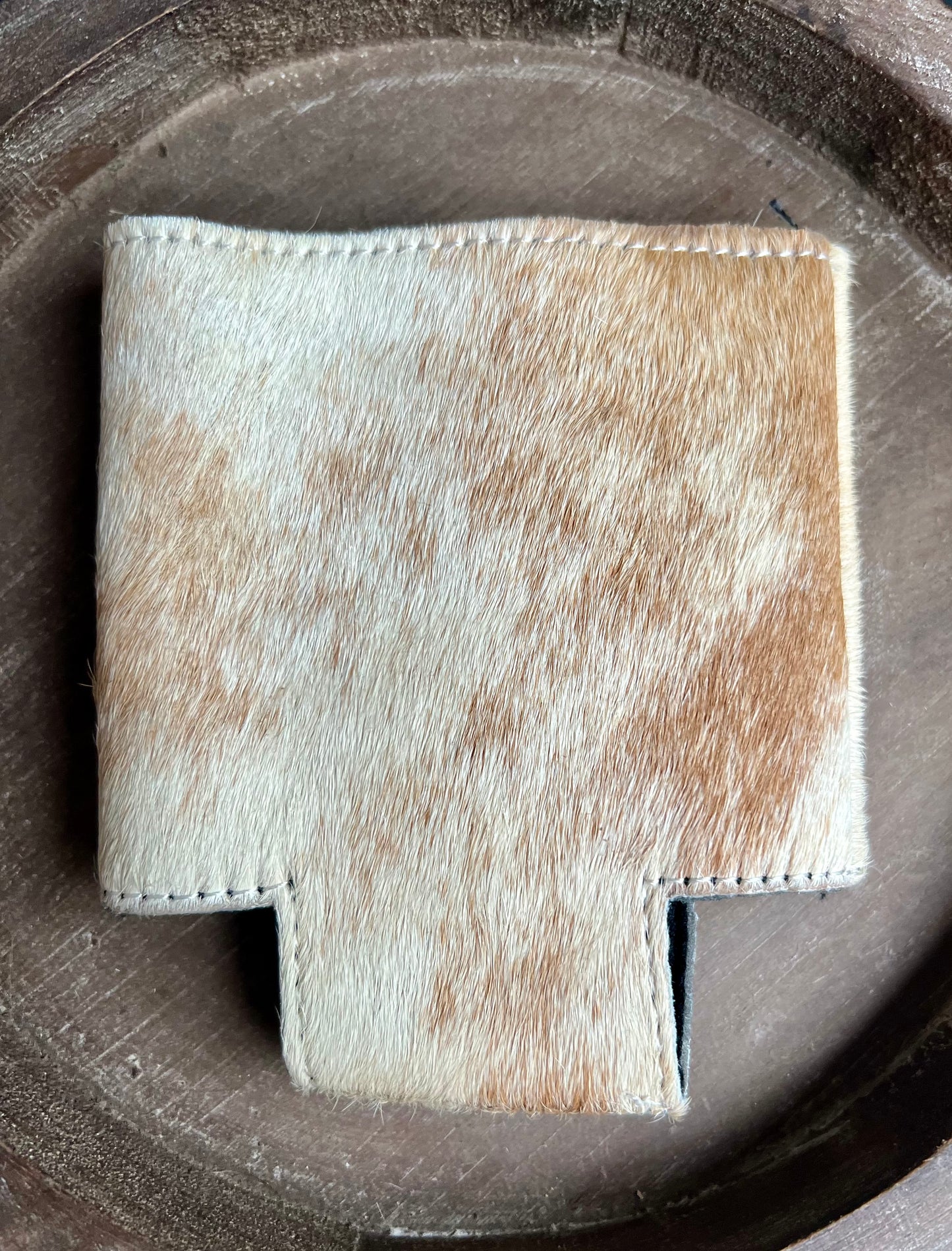 Cowhide Can Coozies