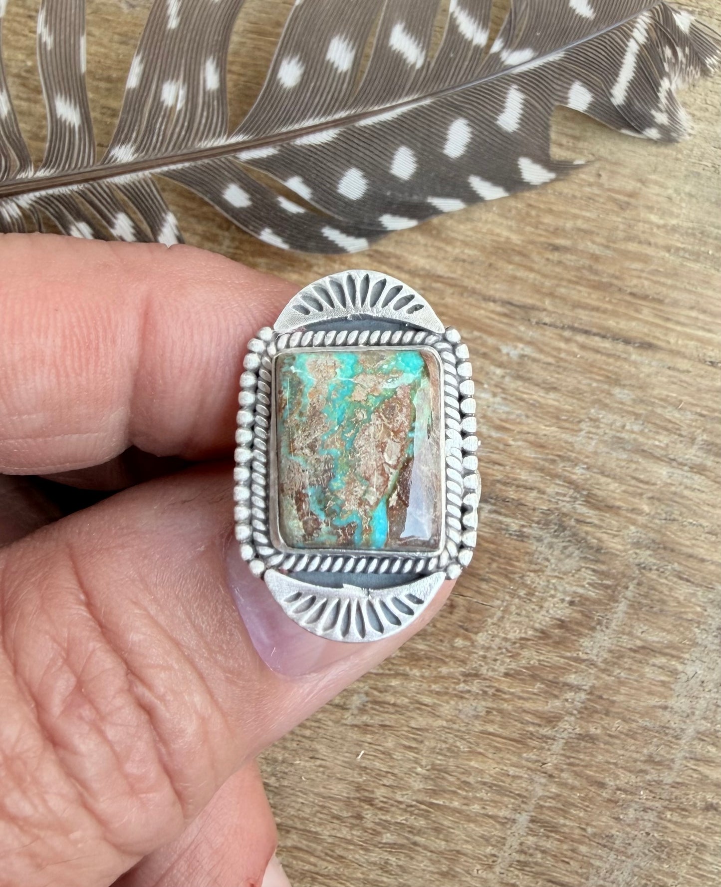 Ribbon Royston Sterling Silver Adjustable Ring