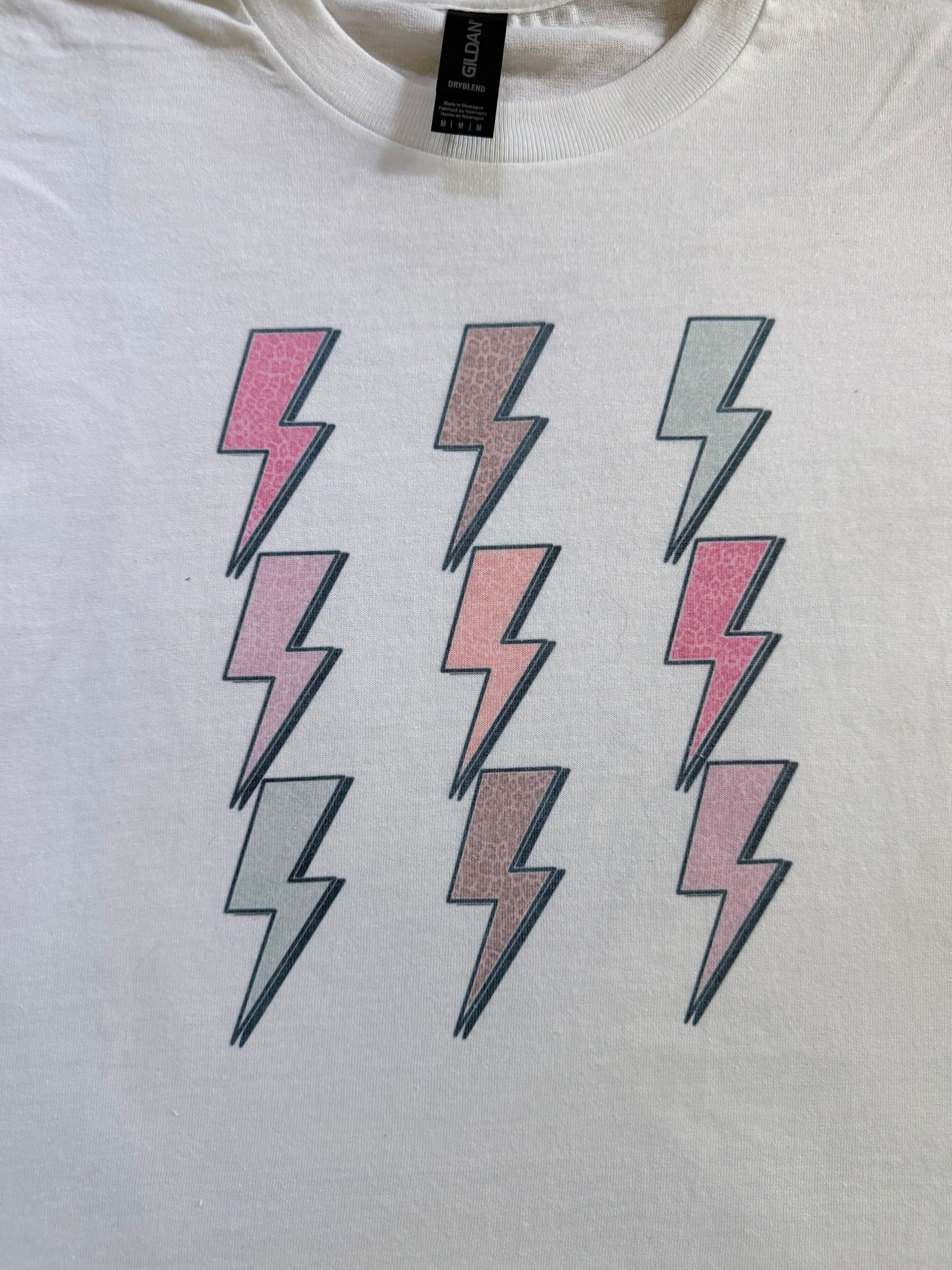 Leopard Lightning Sublimination Tee
