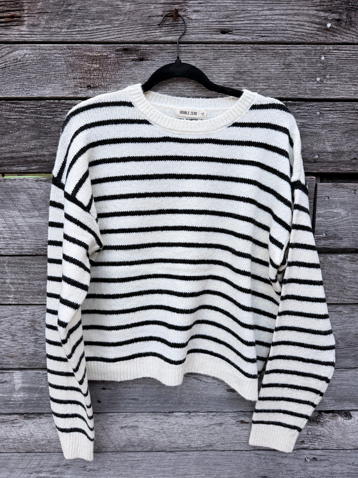 Striped Crew Neck Sweater