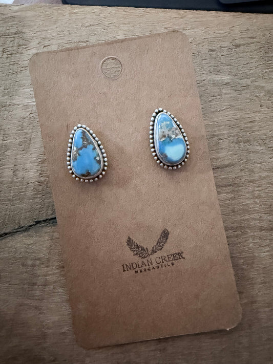 Golden Hills Stud Earrings
