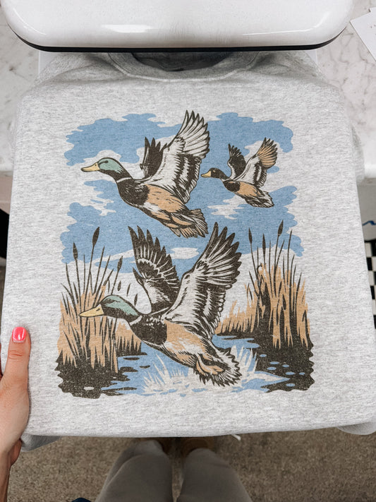LETS FLY CREW or TEE