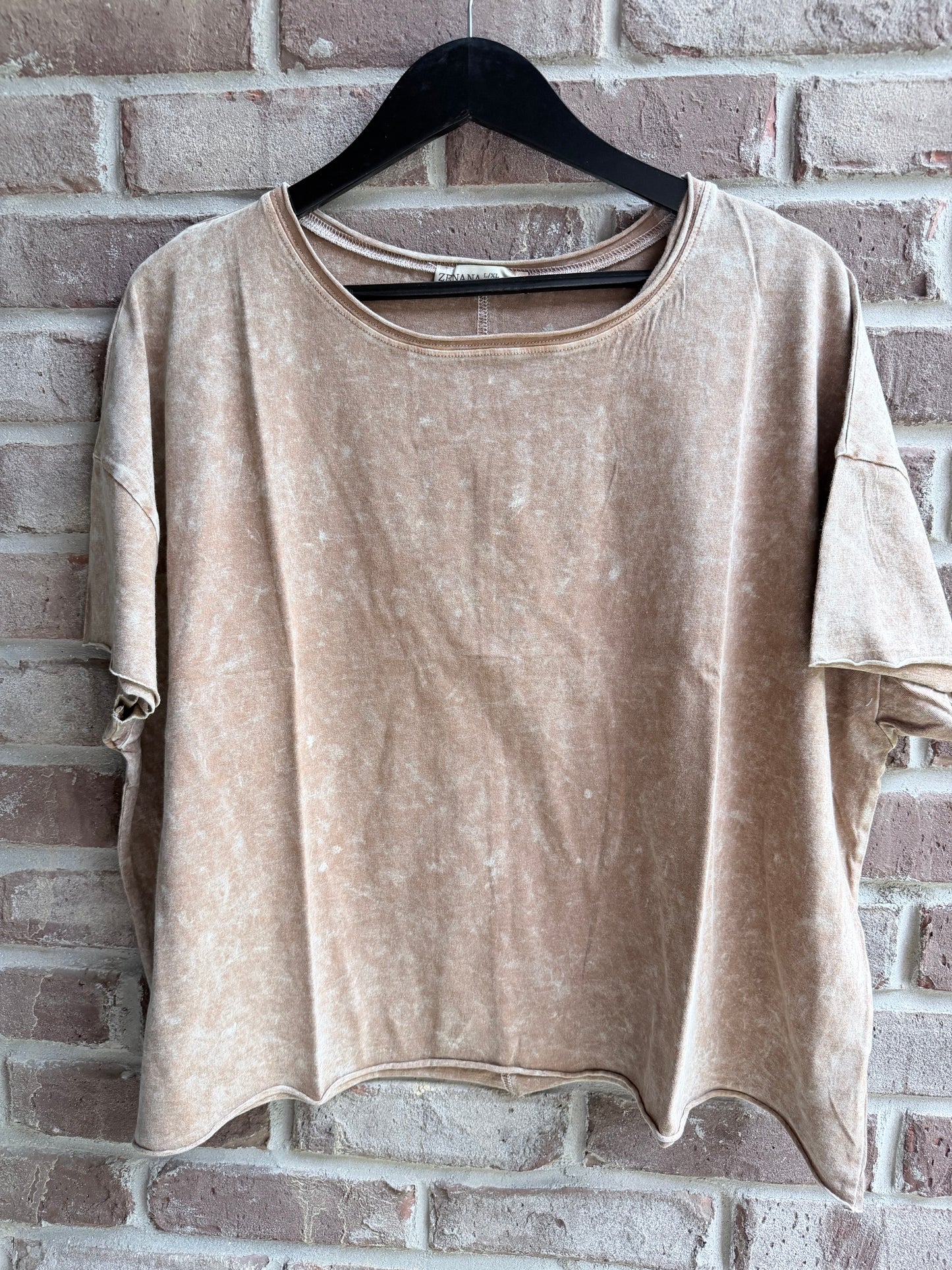 Vintage Wash Crop Tee
