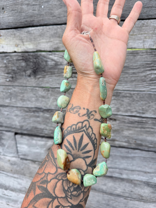 Chunky Turquoise Necklace