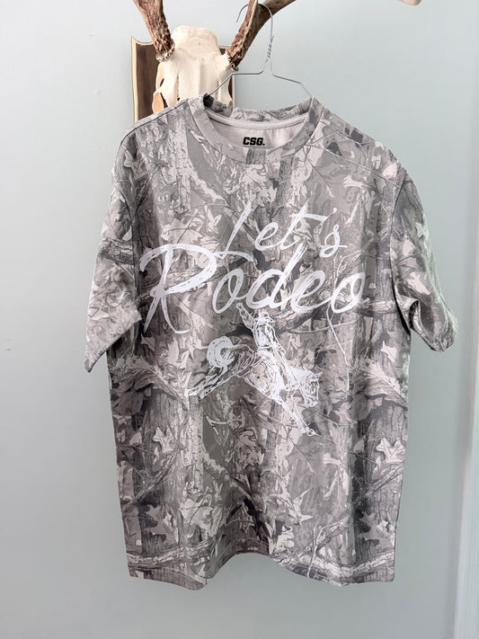 Let’s Rodeo Camo Tee