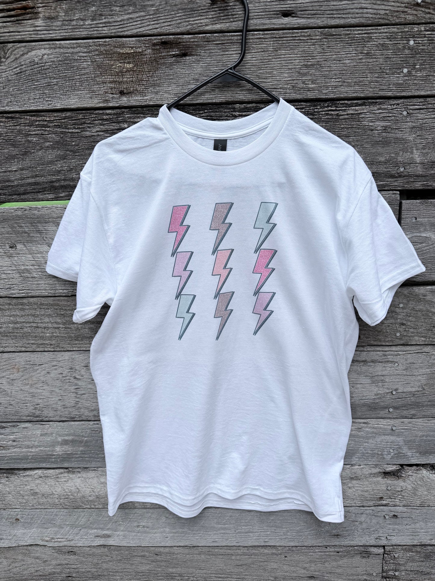 Leopard Lightning Bolt Tee