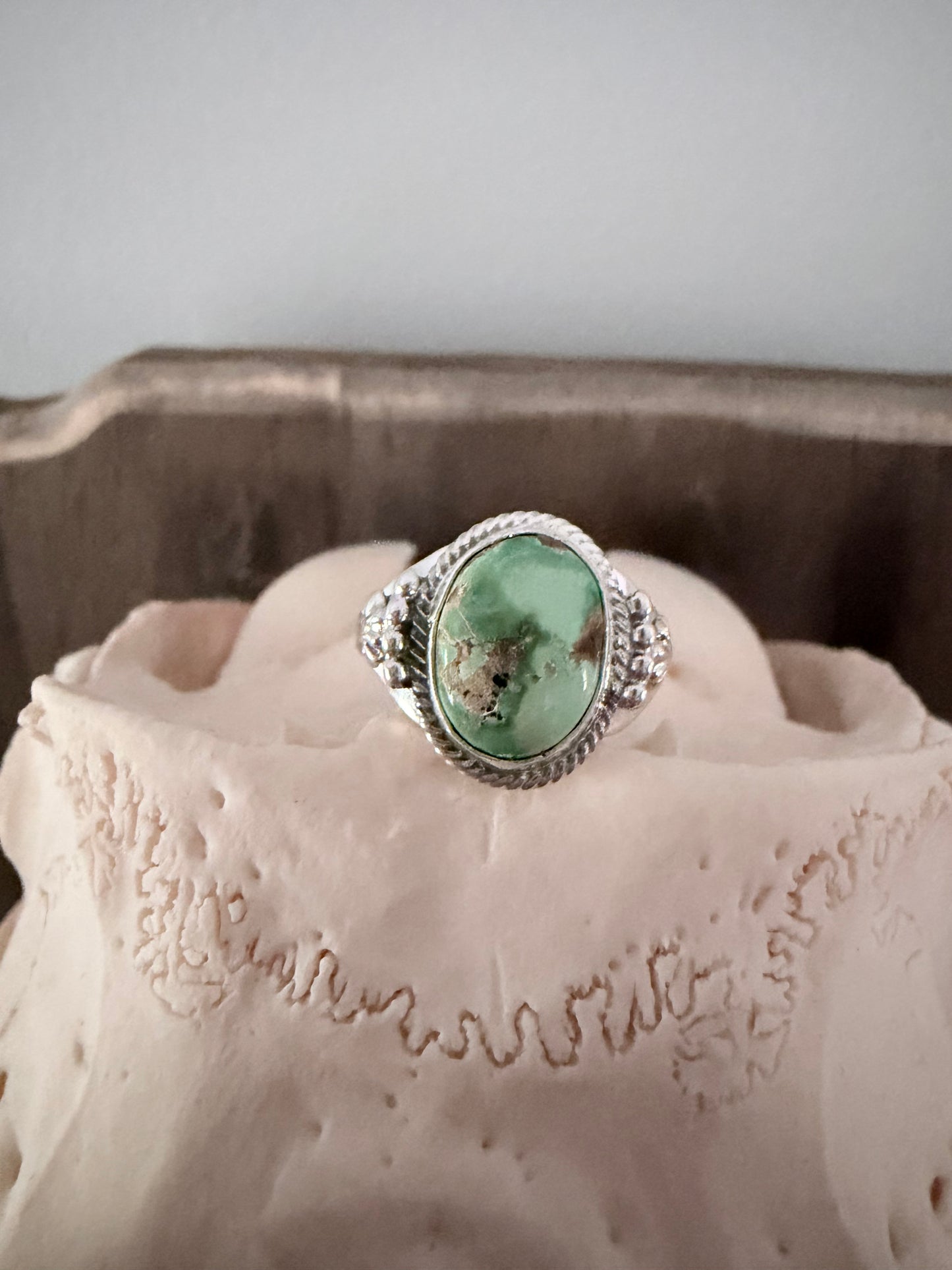 Native Made By Samuel Yellowhair Royston Ring