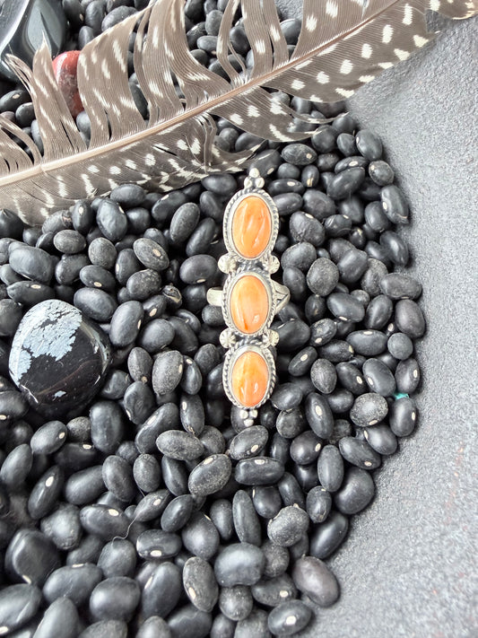 Orange Spiny Oyster Ring
