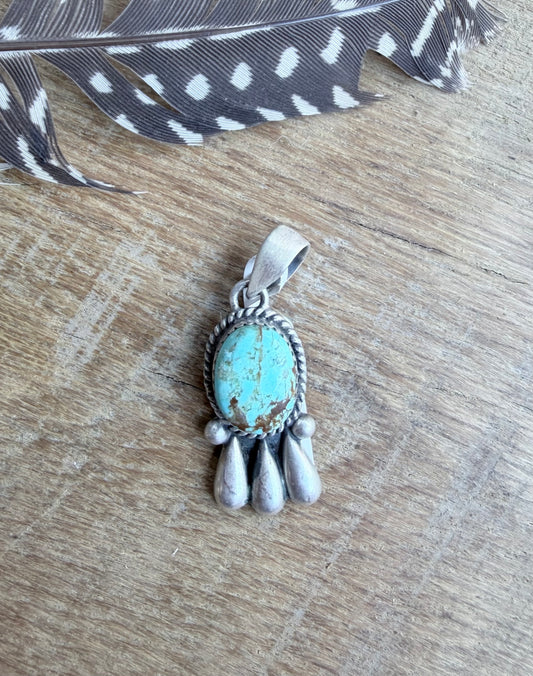 #8 and Sterling Silver Pendant