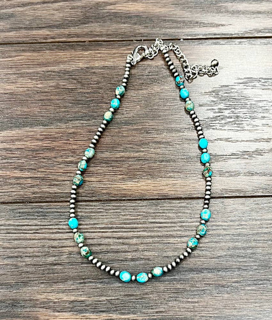 738569, Handmade Gemstone Necklace