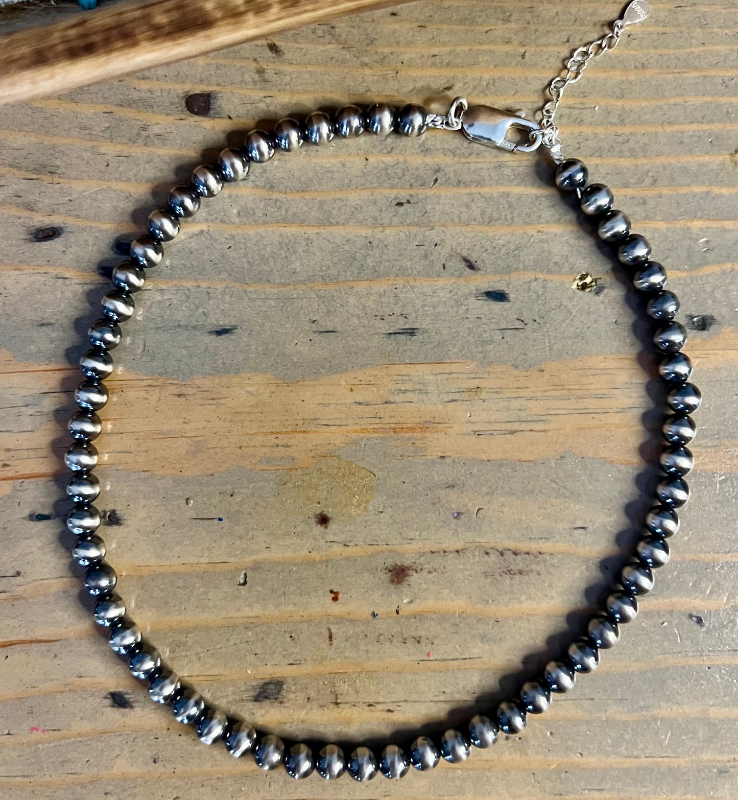 6 mm Sterling Pearl Choker