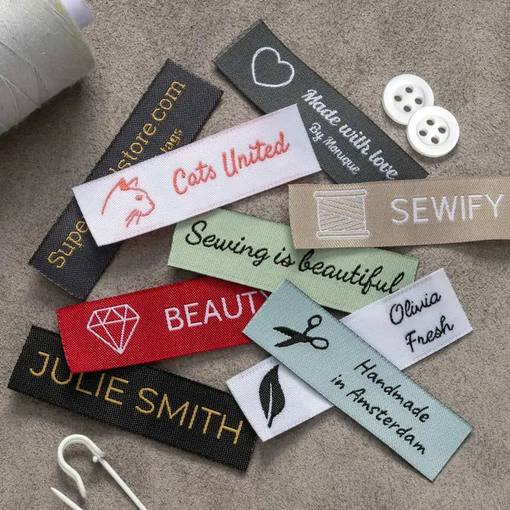 Fashion-W Custom Clothing Labels*3000pcs