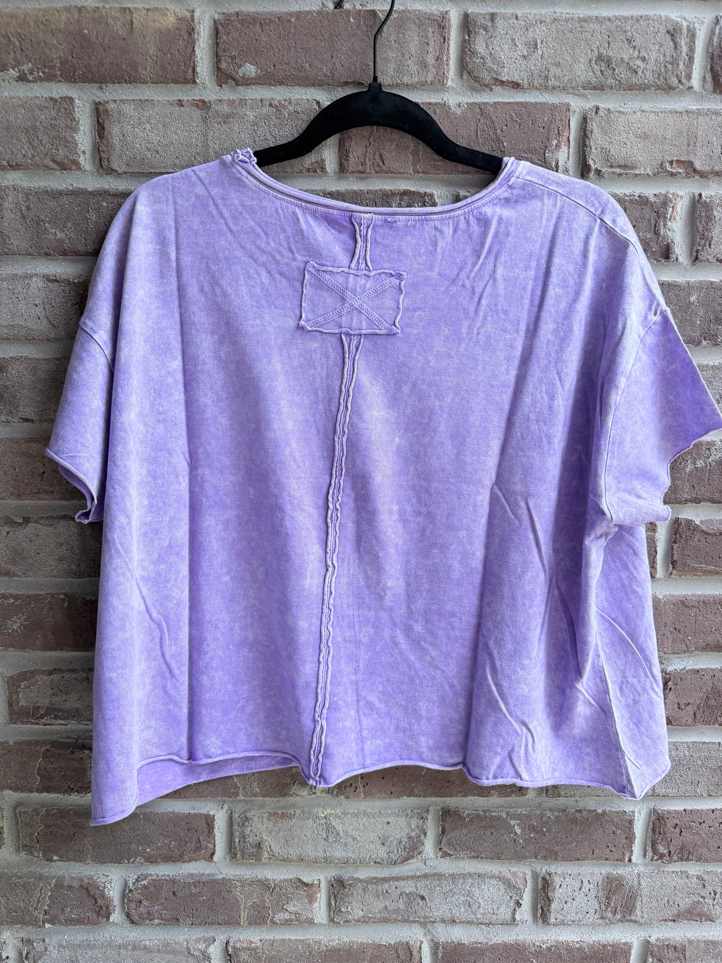 Vintage Wash Crop Tee