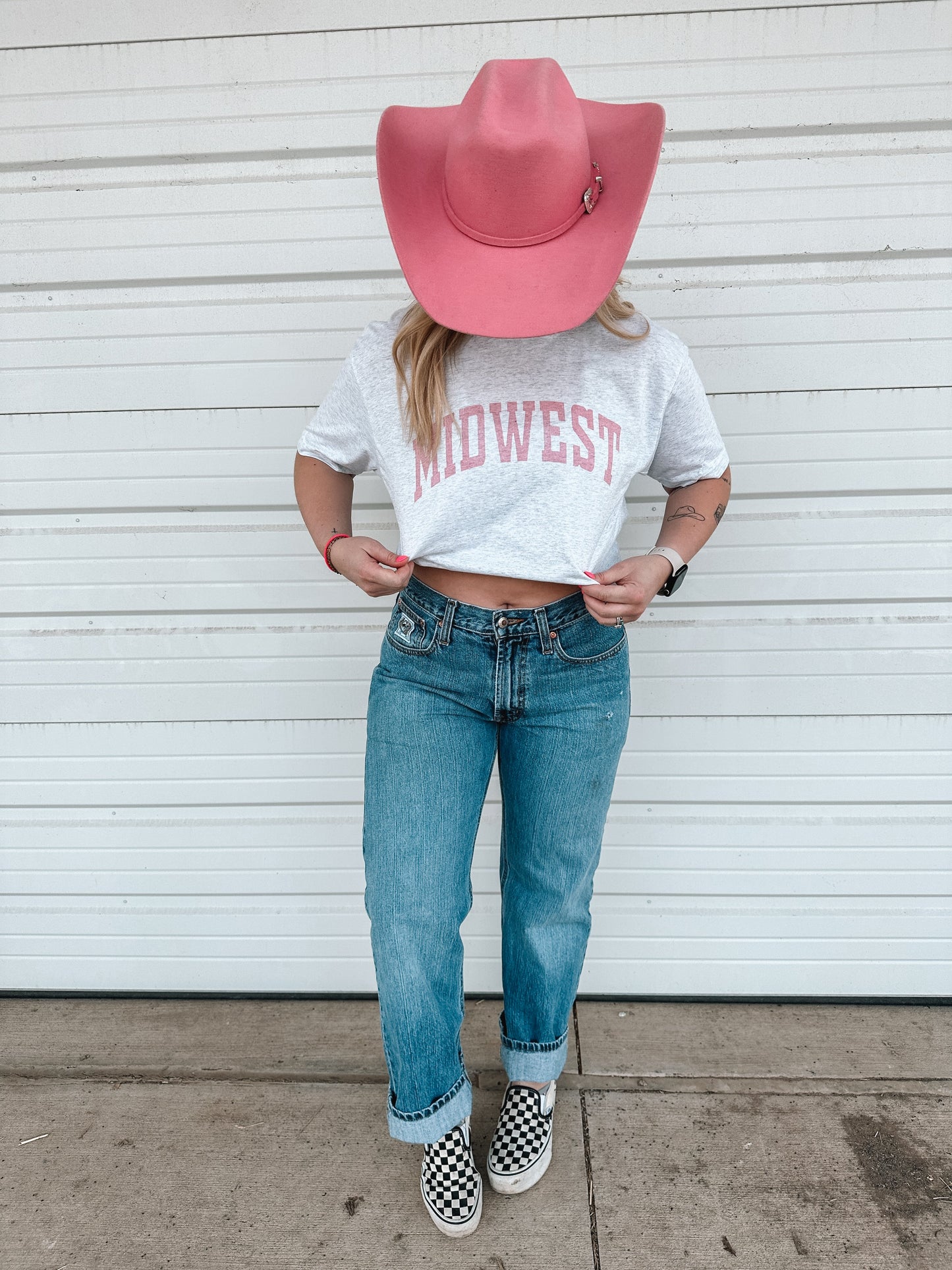 PINK MIDWEST TEE