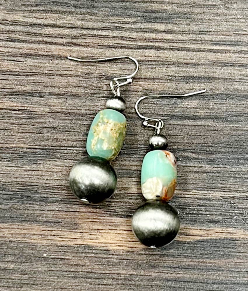 726190, Navajo Gemstone Earrings