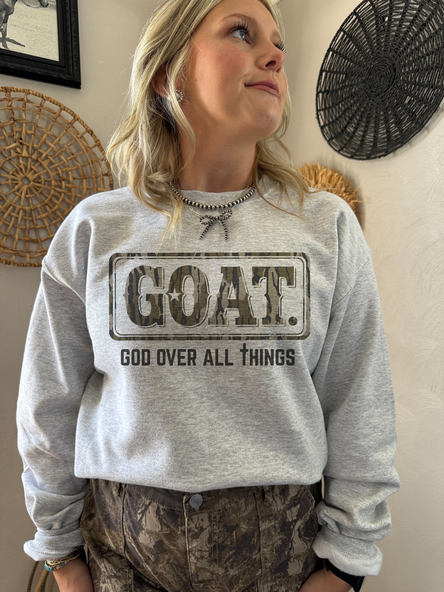 THE GOAT CREW or TEE