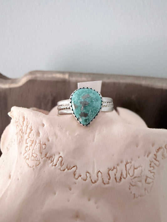 White Water Sterling Silver Ring
