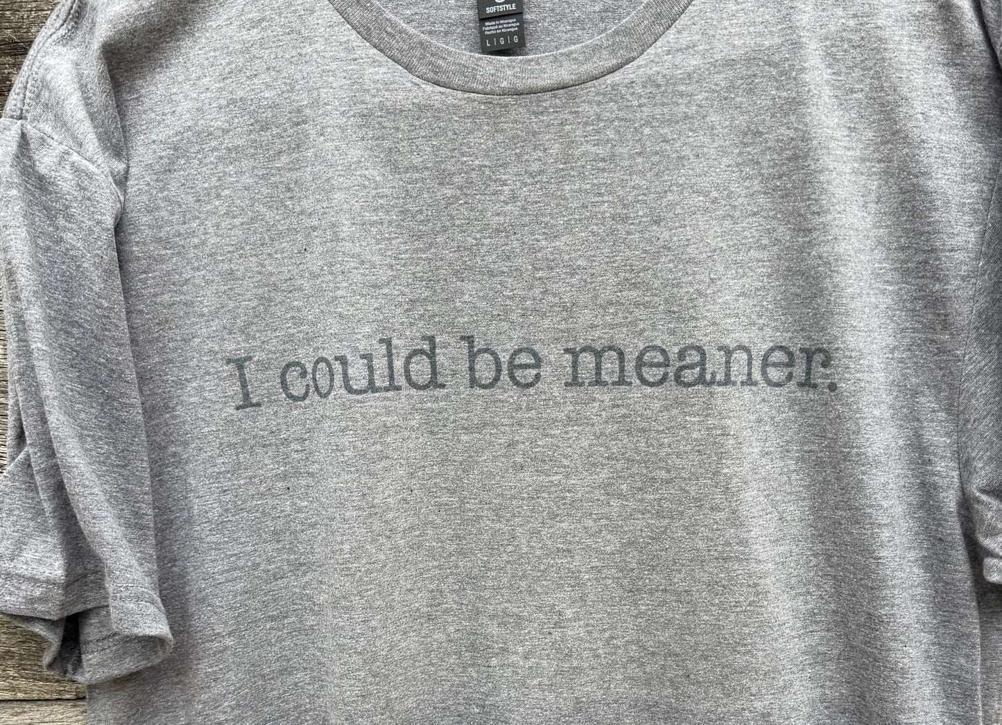 I Could Be Meaner Tee