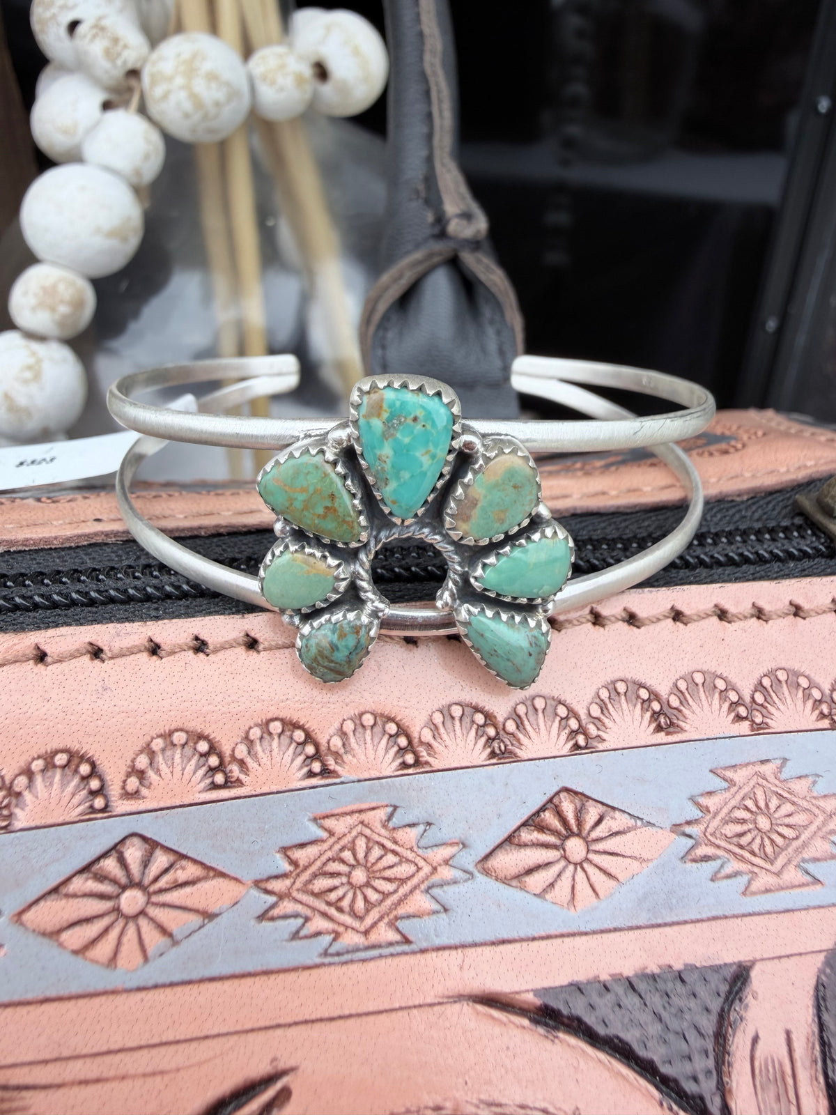 Cripple Creek Turquoise Cuff Bracelet