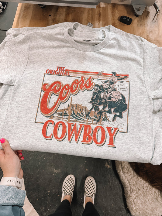 RED & GOLD COORS TEE