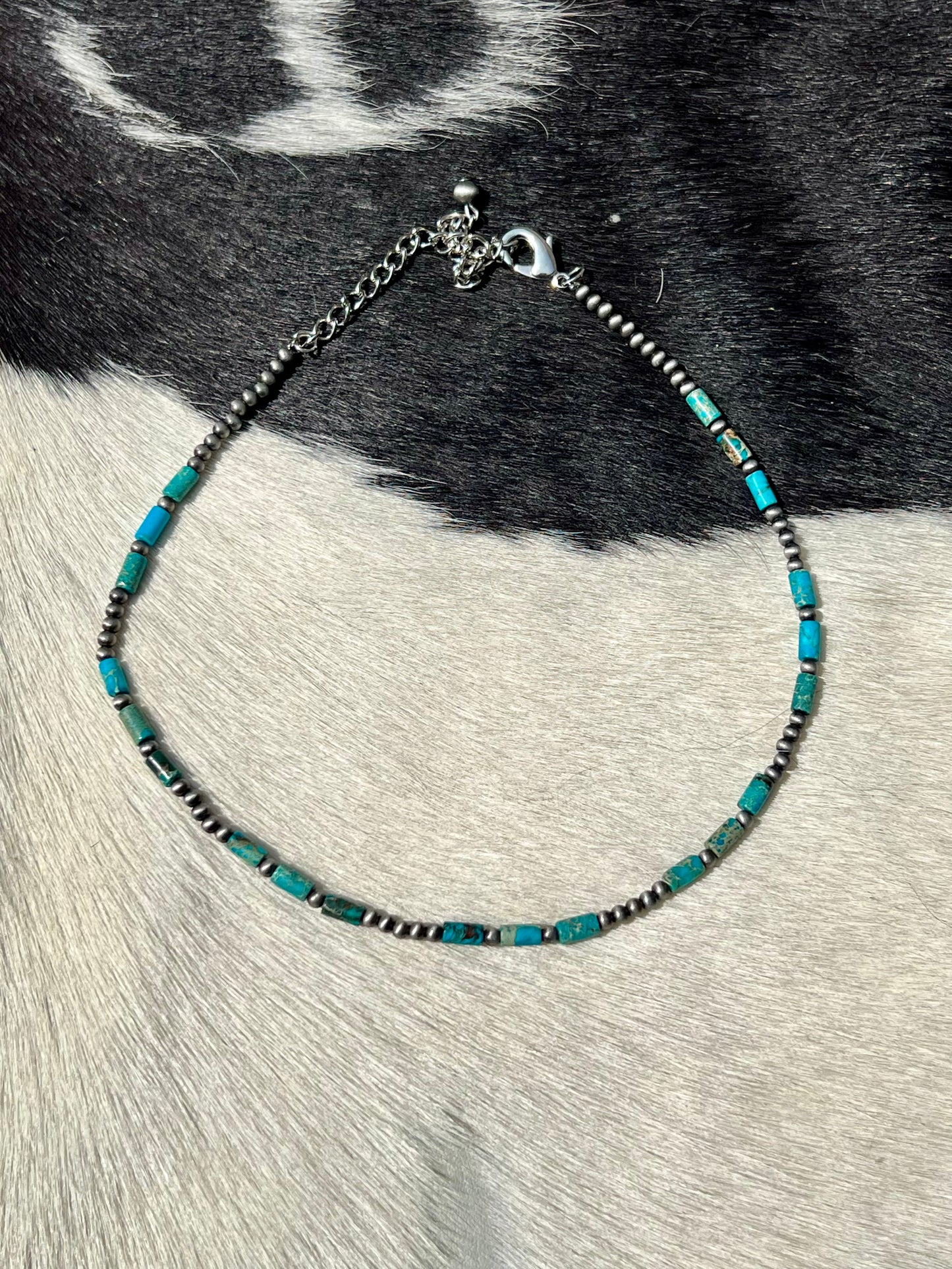 Handmade Navajo Gemstone Necklace