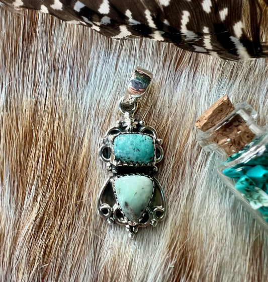 Paloma and Whitewater Sterling Silver Pendant