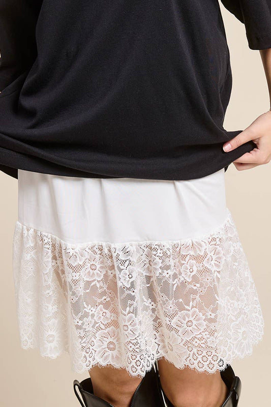 MINI SLIP SKIRT