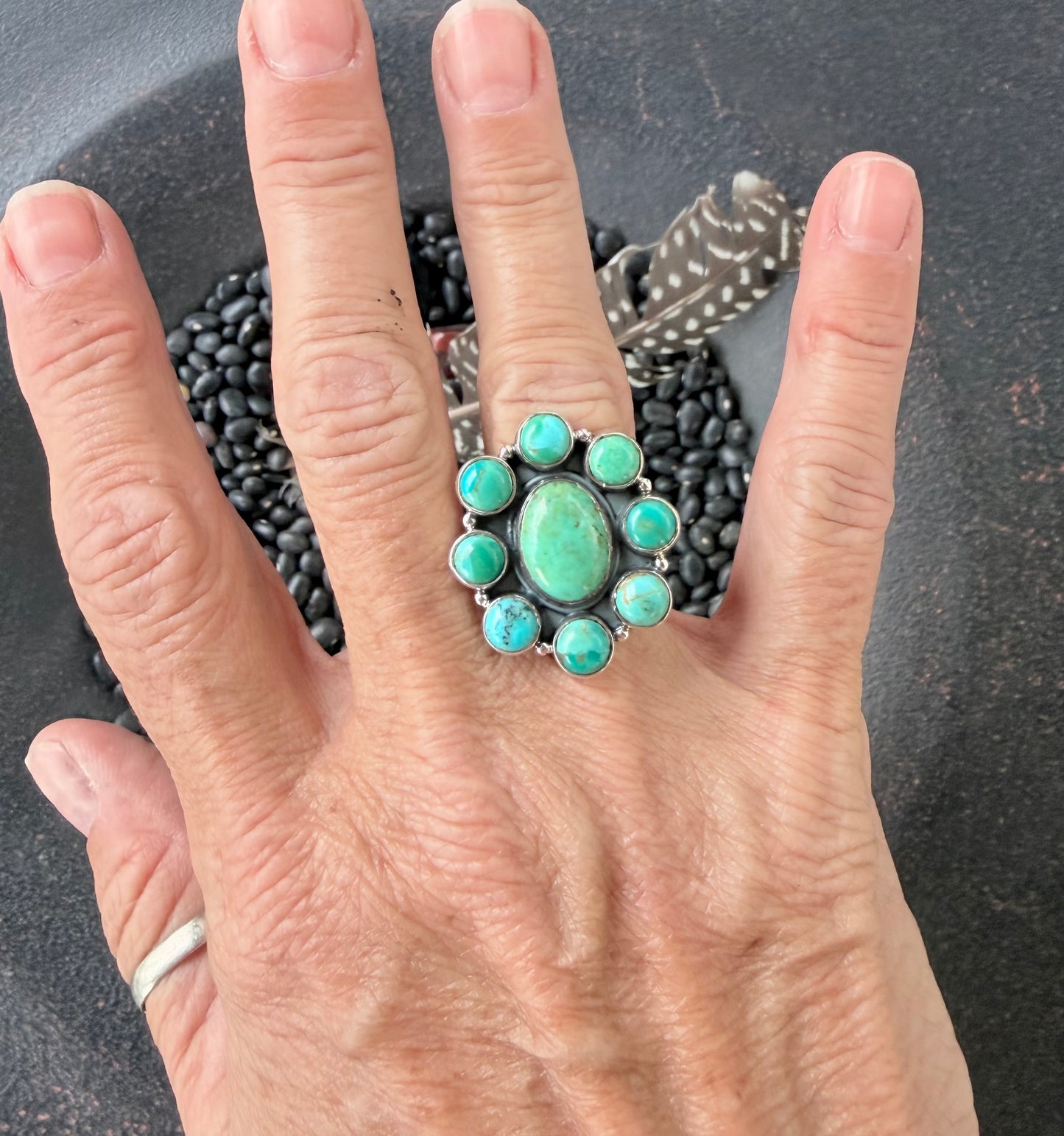 Sonoran Gold Cluster Ring
